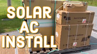Installing The New EG4 DIY Solar AC / Heat Pump