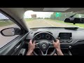 2019 Nissan Altima 2.5 SR POV Test Drive (Driving Impressions, Acceleration)