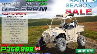 YP4k UTV SPORT 400cc  EFI UTV FARM , AUTOMATIC, FANGPOWER