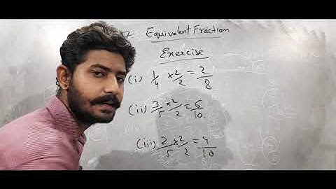 Equivalent Fractions, Class 5, RBSE, Chapter -7, Exercise, S.S.Convent Sec. School