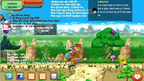 Chia sẻ bản Mod cho ae Ngọc Rồng Online ( 50 người đăng kí mik sẻ chia sẻ nha ae)