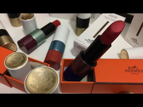 Hermes Rouge Matte Lipstick • Lipstick Review & Swatches