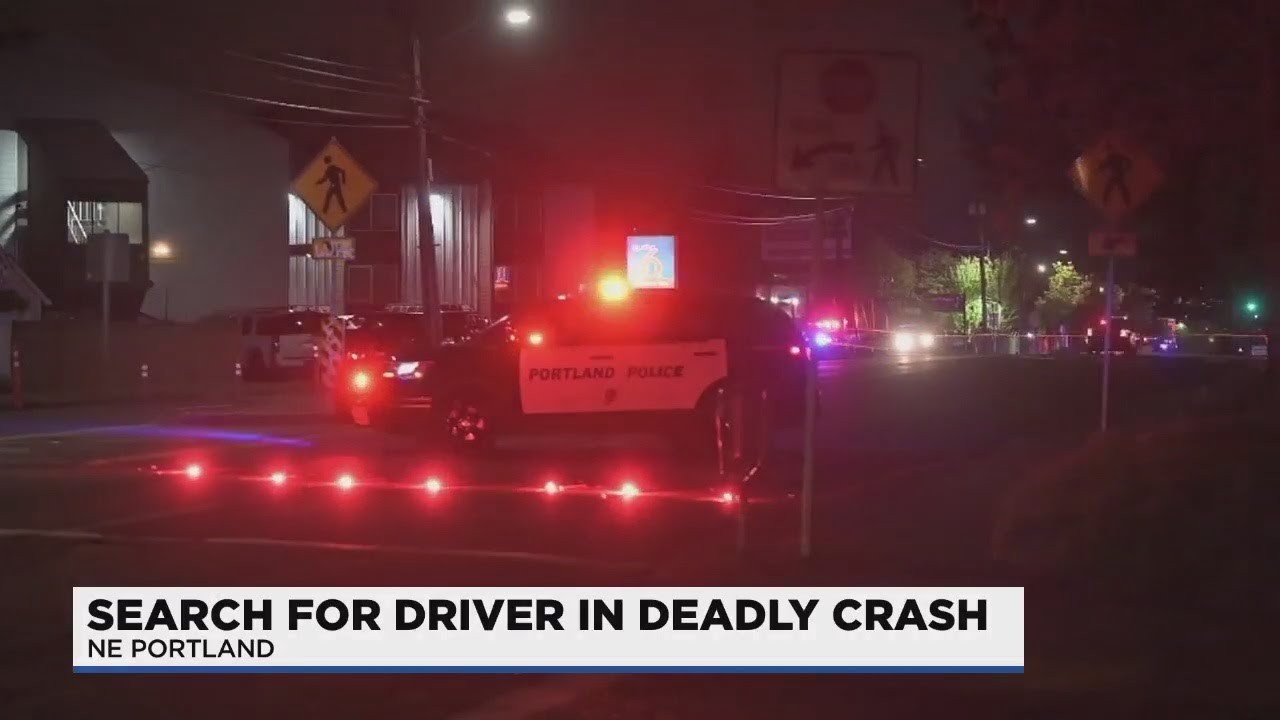 Police searching for driver who hit, killed pedestrian in NE Portland ...