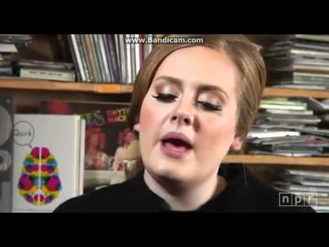 Adele Tiny Desk Concert Rolling In The Deep Youtube