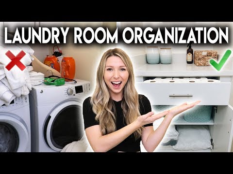 laundry-room-makeover-**organization-ideas**