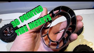 The Future of RC Tire Technology - 3D Printed Tire Inserts