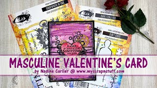 Masculine Valentines Day Card
