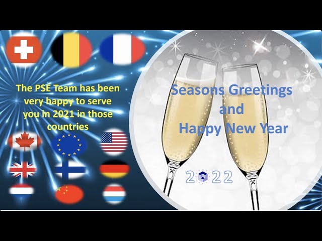 Happy New Year from PSE !