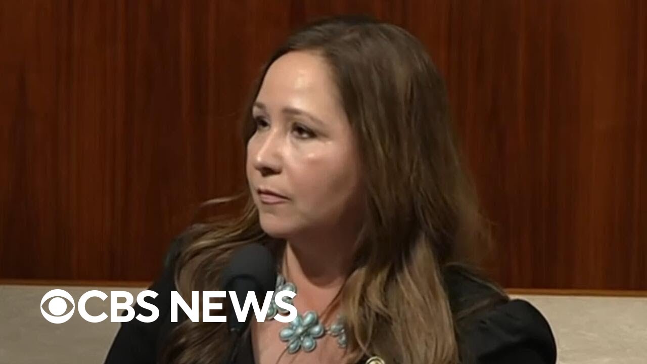 Rep. Adelita Grijalva slams delay of her swearing-in ceremony in first House floor speech