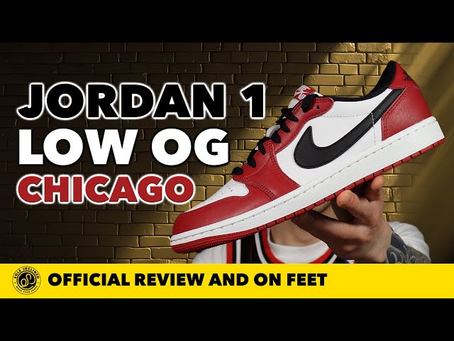Air Jordan 1 Low OG 'Chicago' In Depth Review and On Feet! - YouTube