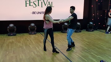 Warsaw Zouk Festival 2019 - Hugo Latiff and Gaelle Latiff - zouk demo 2 - 19.01.2019