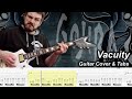 Vacuity  guitar cover  tabs  gojira  instrumental