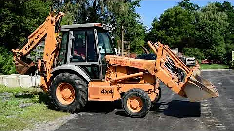 Case 580 Super L Loader Backhoe to be sold at Auction August 29th