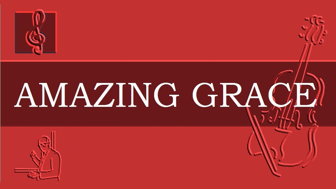 Violin Notes Tutorial - Amazing Grace - Christmas Song (Sheet Music ...