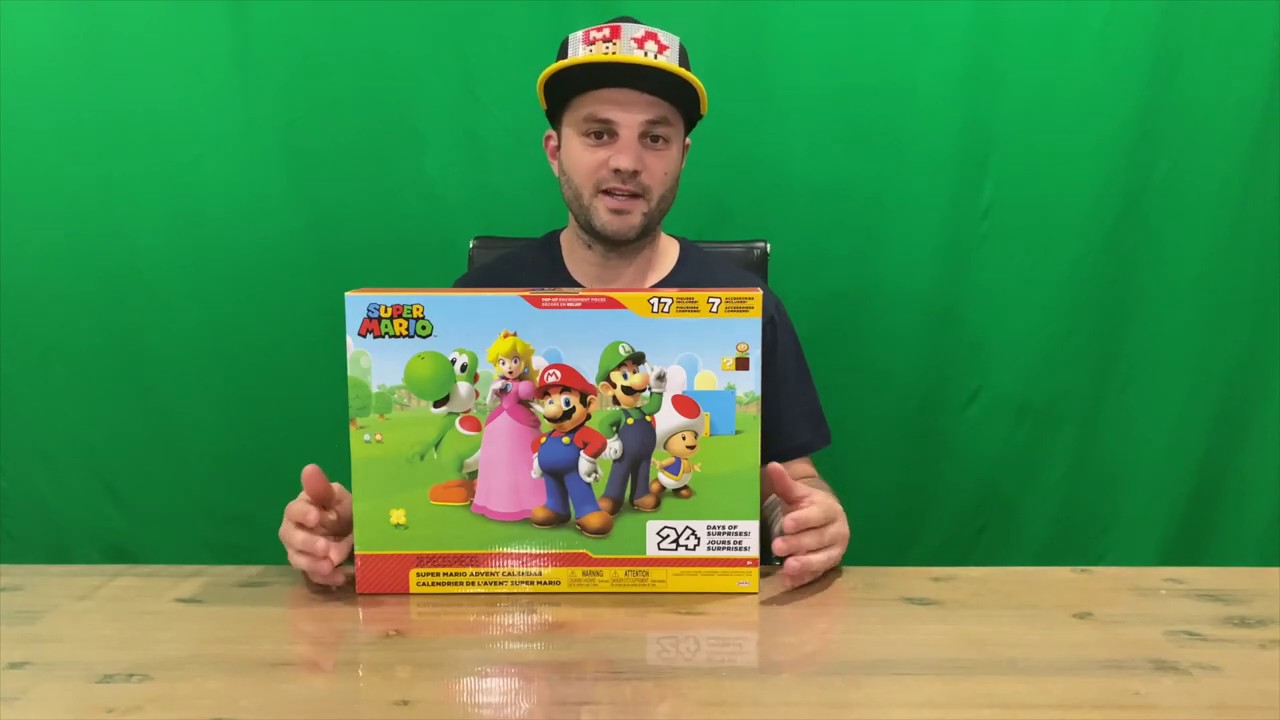 Ep 202 - 24 Days Of Surprises Super Mario Advent Calendar Unboxing ***Merry  Christmas*** 