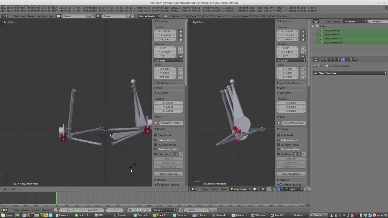 Rotating a complex group of objects in Blender YouTube