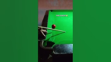 Double hit & Push is a faul #snooker #billiards #tipsandtricks