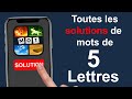 4 images 1 mot solution 5 lettres  facile et rapide  voir