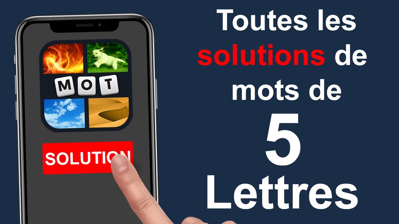 4 Images 1 Mot Solution 5 Lettres Facile Et Rapide Voir YouTube