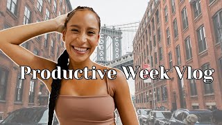 Productive Week Vlog, Corgi Puppy Vlog, Brooklyn Content Creator Weekly Vlog