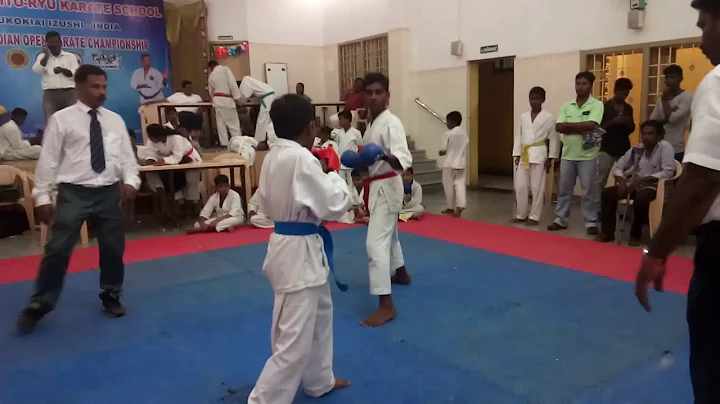 State level karate final winning in cuddalore (win...