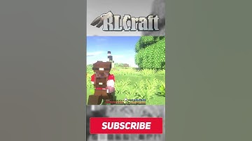 RLCraft 3rd person gameplay!   #minecraft #rlcraft #minecrafthardcormode #moddedminecraft