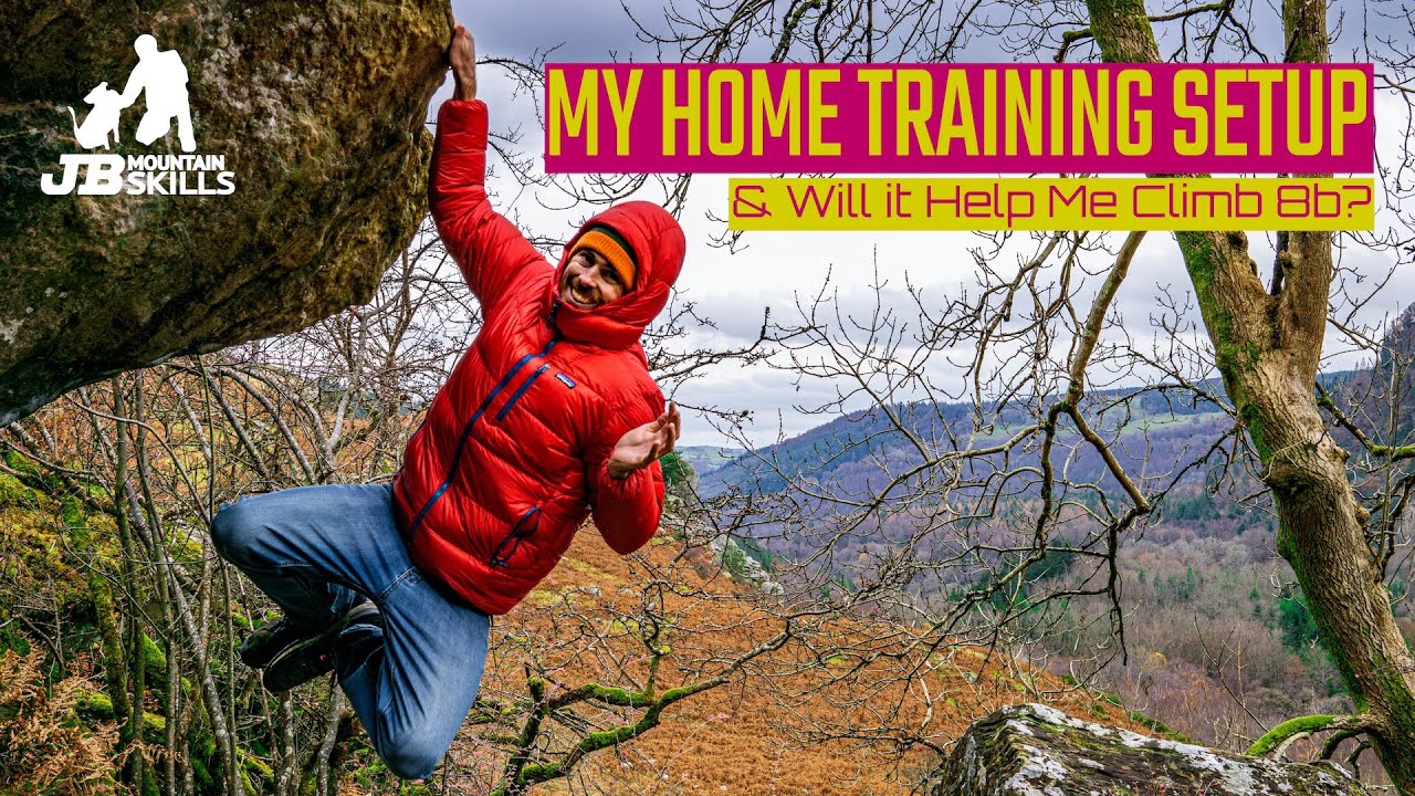 My Home Training Setup and Will It Help Me Climb 8b This Winter?