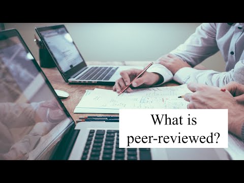 what-is-peer-reviewed