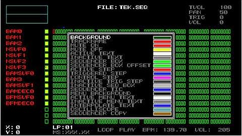 PSPSeq 3.01 tutorial part 8 - DISPLAY