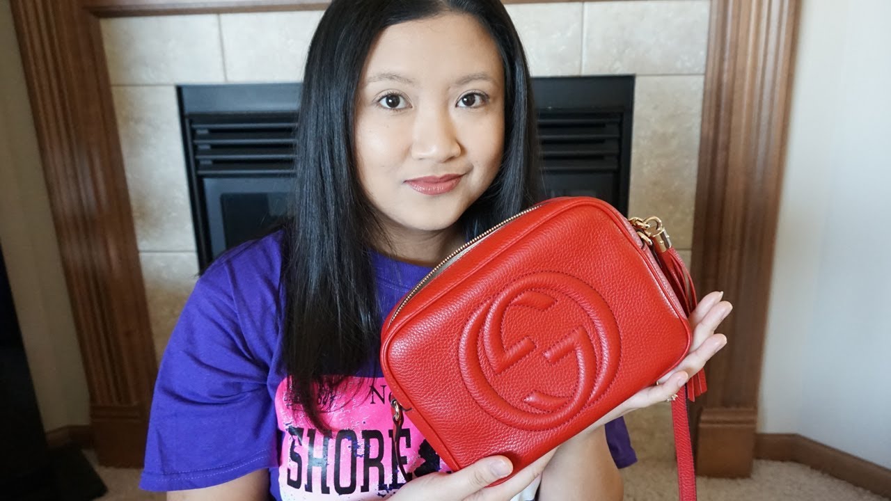 Gucci Soho small leather Disco Bag Review - YouTube