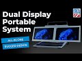 Dual display portable computer  notepac ii prov