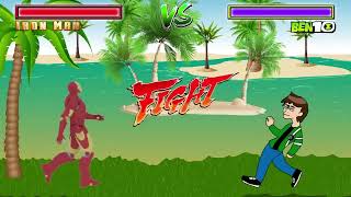 3Lamestudio Reupload Ben 10 Vs Iron Man