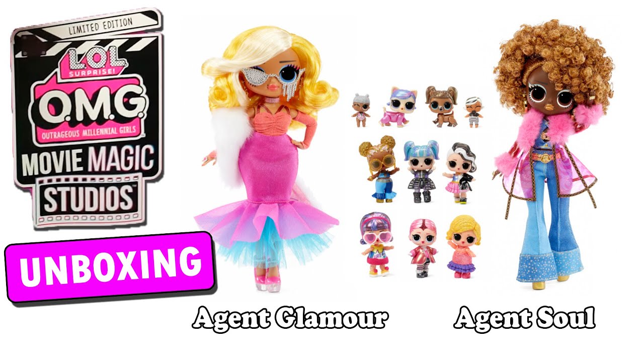 First Unboxing LOL Surprise OMG Movie Magic Studios / NEW Big Sis YouTube
