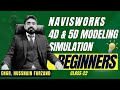 Perform 4D &amp; 5D Modeling Simulation in Navisworks with Hussnain Farzand |  UrduHindi | Class-22