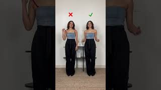 3 strapless BRA HACKS: 1,2 or 3? 🤍👀 Daily #shorts about #fashionhacks and #fashioninspo #hacks