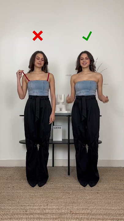 3 strapless BRA HACKS: 1,2 or 3? 🤍👀 Daily #shorts about #fashionhacks and #fashioninspo #hacks