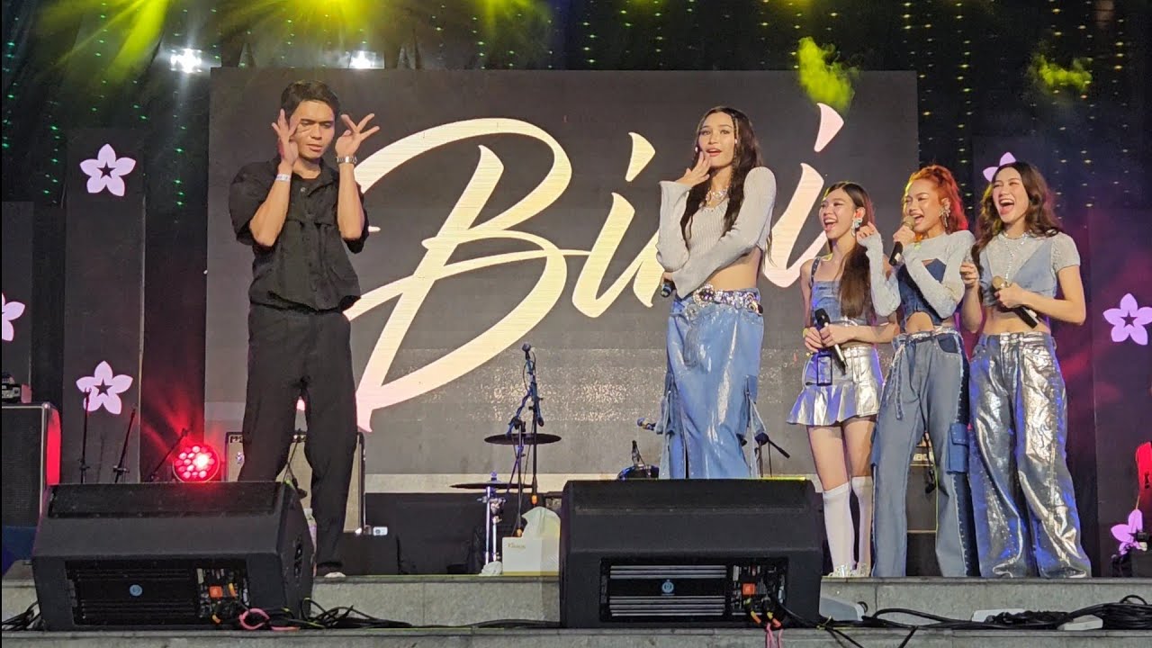 BINI Maloi, Sheena, Gwen and Jhoanna Tiktok Dance Challenge Fancam @GMusicFest2024