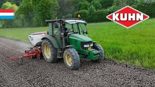 Planting maize | John Deere 5820 // Kuhn Planter 3m | Luxembourg 2024