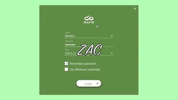 ZAC Quick Start Tutorial