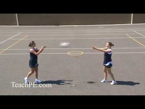 netball passing pass chest drills drill technique players