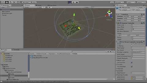 Unity 3D First Person Controller