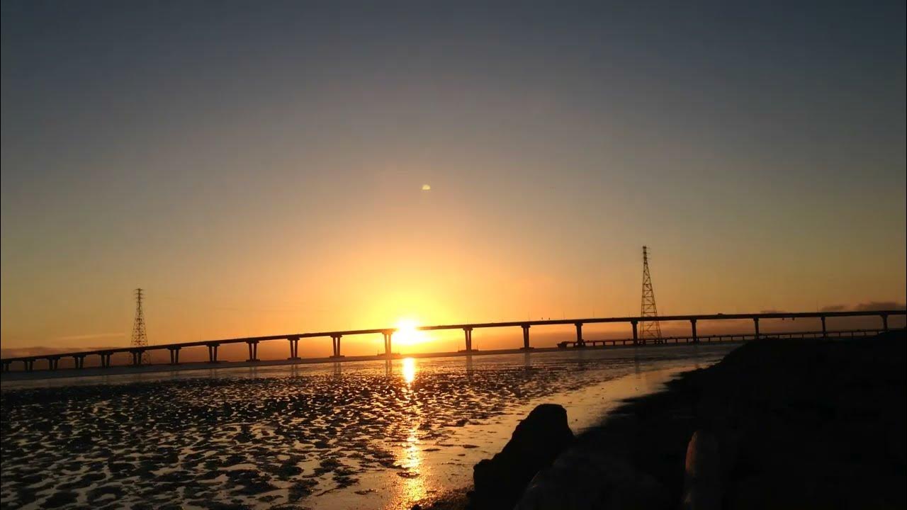 Dumbarton bridge sunset YouTube