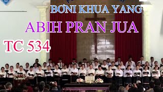 Tc 534  bơ ni khua yang abih pran jua