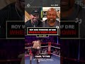 Roy going to keep asking Dre until he gets into the ring with AJ 😅