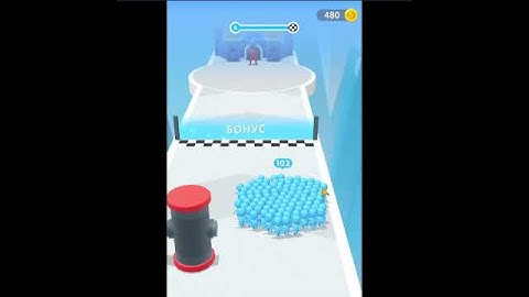 Blob Runner 3D gameplay 😱Watch till the end!   #blobrunner3d  #shorts #gameplay  #satisfying