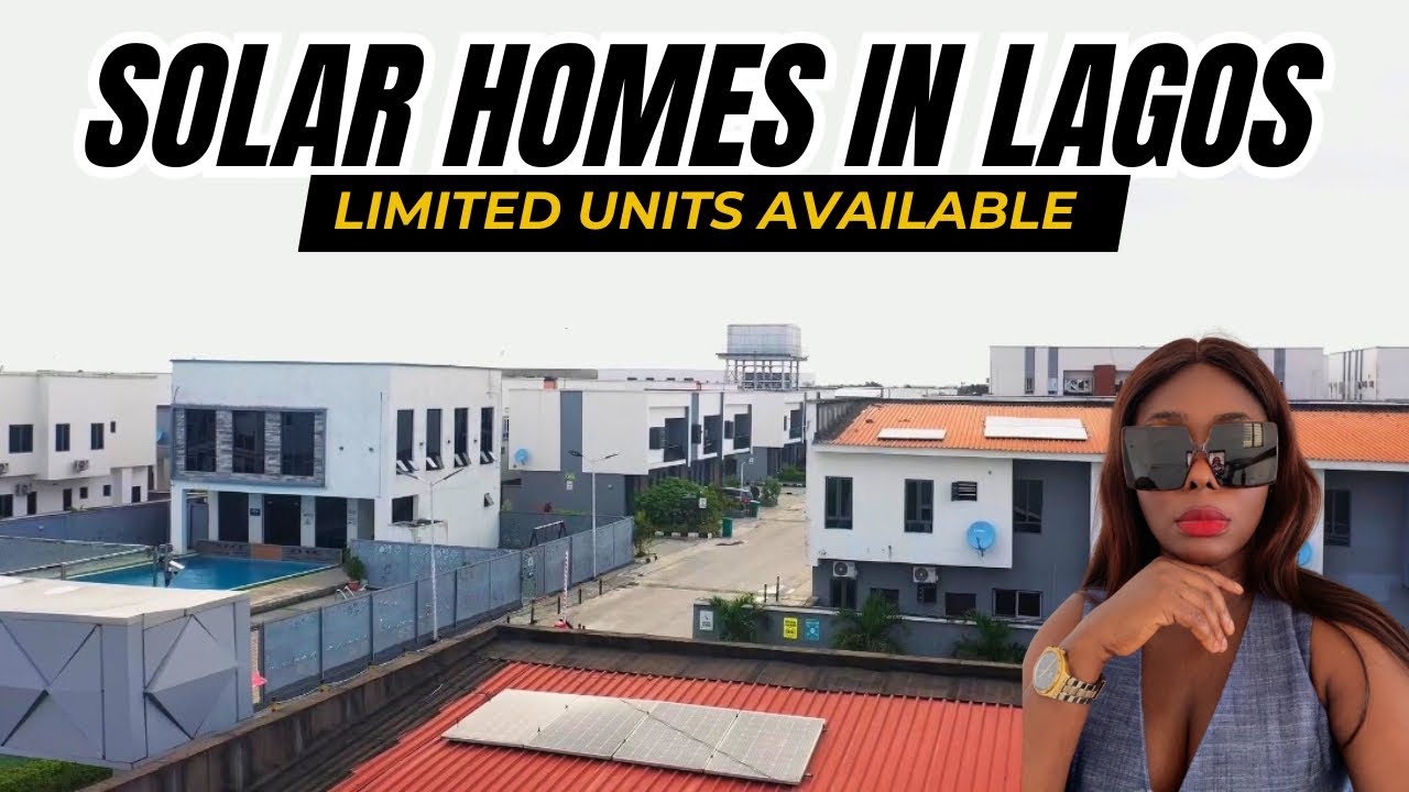 Экскурсия по жилому комплексу, полностью работающему на солнечной энергии, расположенному за бизн...