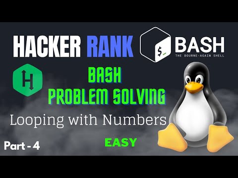 Looping and Numbers | Hacker Rank Bash Problem solving #linux #opensource #bash #bashscripting