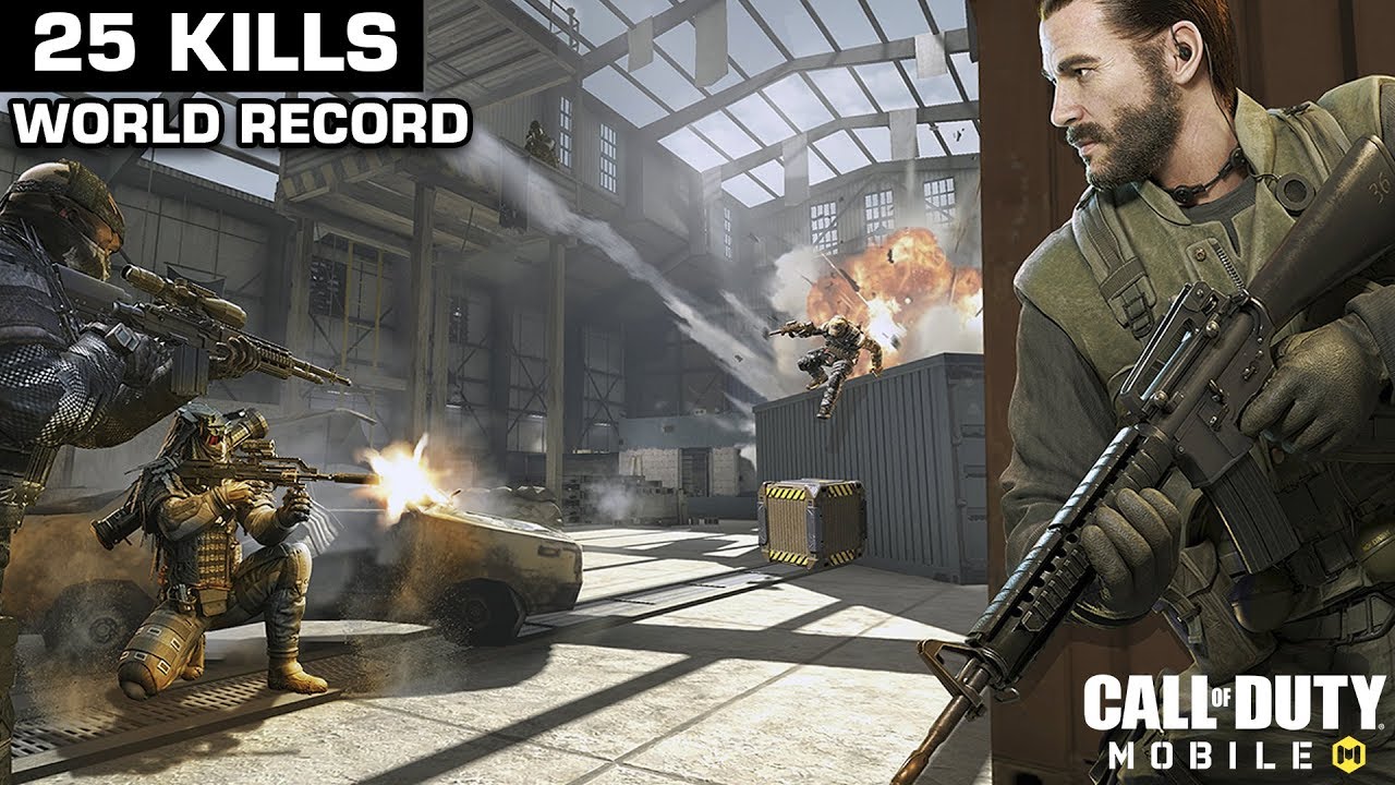 First WORLD RECORD Call Of Duty Mobile - 25 Kills - YouTube