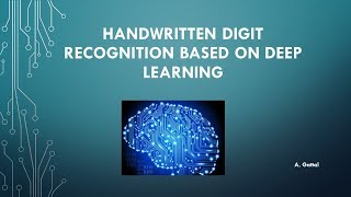 Handwritten digit recognition based on Deep learning