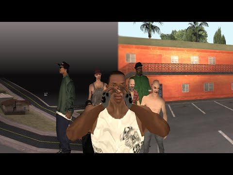 CJ Atrapado en el Motel Jefferson - GTA San Andreas